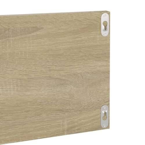 Zidne police 2 kom boja hrasta sonome 80x11,5x18 cm od iverice - sonoma hrast 2 1 Cijena