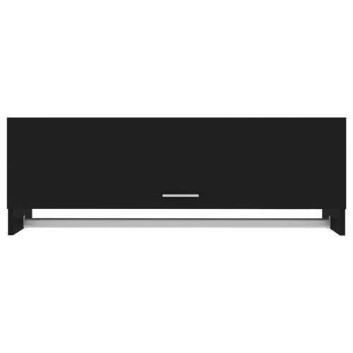 Ormar crni 100 x 32,5 x 35 cm od konstruiranog drva - Crna 100 x 32.5 x 35 cm 1 Cijena