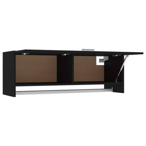 Ormar crni 100 x 32,5 x 35 cm od konstruiranog drva - Crna 100 x 32.5 x 35 cm 1 Cijena
