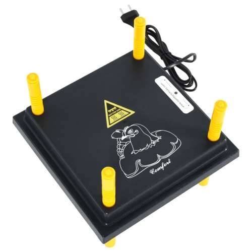 Grijaća ploča za piliće i pačiće 25 x 25 cm - 25 x 25 cm bez regulatora temperature Cijena