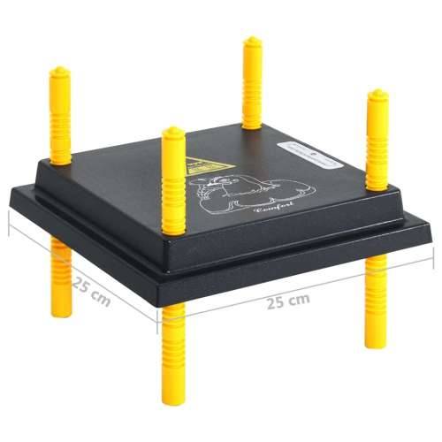 Grijaća ploča za piliće i pačiće 25 x 25 cm - 25 x 25 cm bez regulatora temperature Cijena