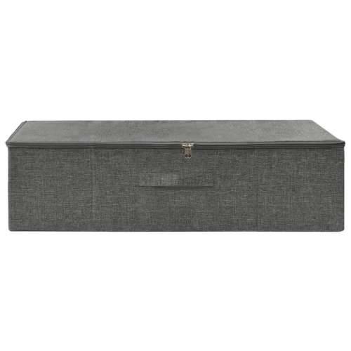 Kutija za pohranu od tkanine 70 x 40 x 18 cm antracit - Antracit 1 Cijena