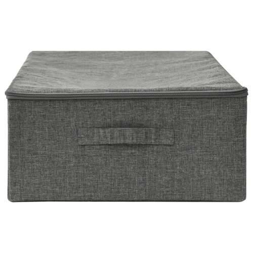 Kutija za pohranu od tkanine 70 x 40 x 18 cm antracit - Antracit 1 Cijena