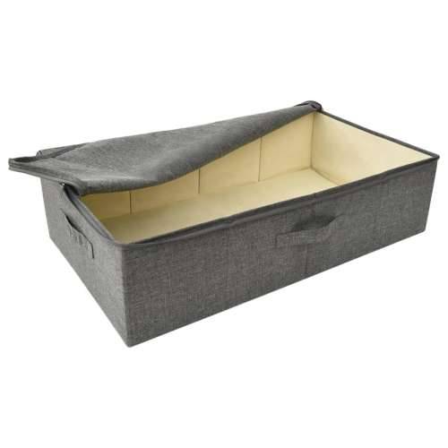 Kutija za pohranu od tkanine 70 x 40 x 18 cm antracit - Antracit 1 Cijena