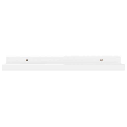 Zidne police 4 kom visoki sjaj bijele 40 x 9 x 3 cm - Visoko sjajno bijela 40 x 9 x 3 cm 4 1 Cijena