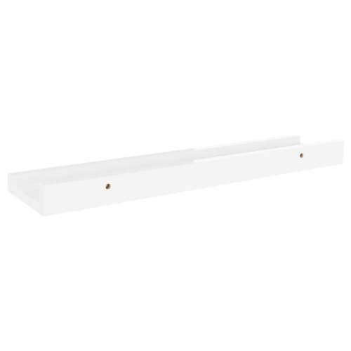 Zidne police 4 kom visoki sjaj bijele 40 x 9 x 3 cm - Visoko sjajno bijela 40 x 9 x 3 cm 4 1 Cijena