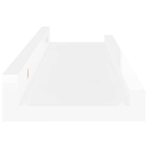 Zidne police 4 kom visoki sjaj bijele 40 x 9 x 3 cm - Visoko sjajno bijela 40 x 9 x 3 cm 4 1 Cijena