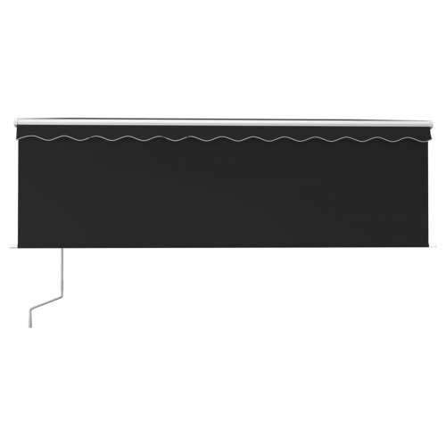 Automatska tenda s roletom i senzorom LED 4,5 x 3 m antracit  - Antracit 4.5 x 3 m 1 Cijena
