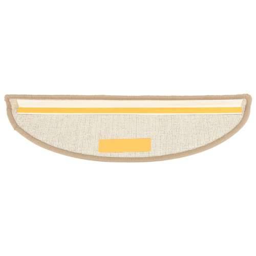 Tepisi za stepenice 15 kom smeđi 56 x 17 x 3 cm - Smeđa 56 x 17 x 3 cm 15 Cijena