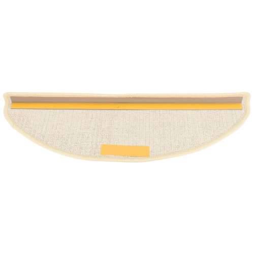 Tepisi za stepenice 15 kom bijelo-smeđi 65 x 21 x 4 cm - Bijela i smeđa 65 x 21 x 4 cm 15 Cijena