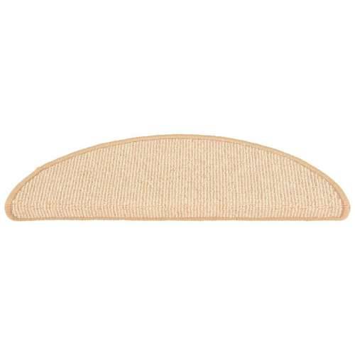 Tepisi za stepenice 15 kom krem 65 x 21 x 4 cm - Krema 65 x 21 x 4 cm 15 Cijena