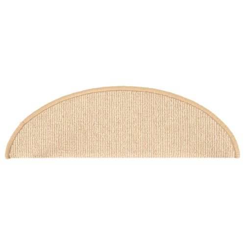 Tepisi za stepenice 15 kom krem 65 x 21 x 4 cm - Krema 65 x 21 x 4 cm 15 Cijena