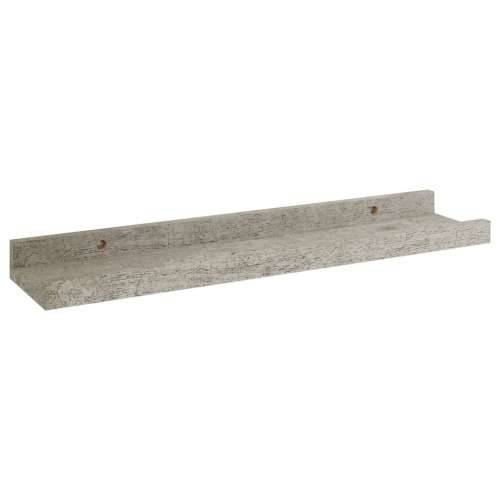 Zidne police 2 kom siva boja betona 40 x 9 x 3 cm - Beton siva 40 x 9 x 3 cm 2 1 Cijena