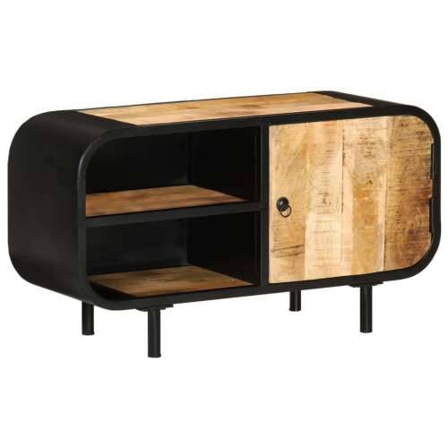 TV ormarić 90 x 30 x 48 cm od grubog drva manga - Smeđa 1 Cijena