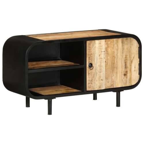 TV ormarić 90 x 30 x 48 cm od grubog drva manga - Smeđa 1 Cijena