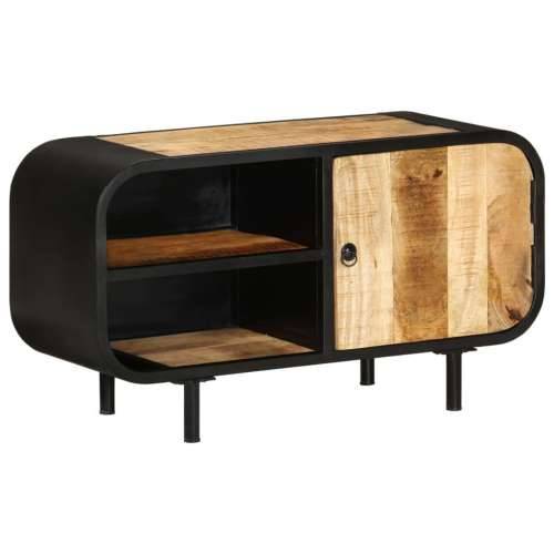 TV ormarić 90 x 30 x 48 cm od grubog drva manga - Smeđa 1 Cijena