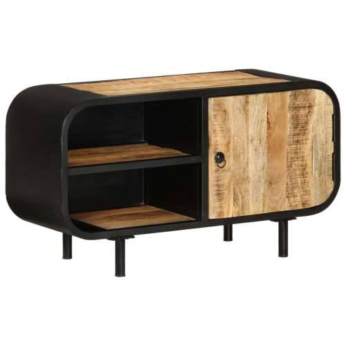 TV ormarić 90 x 30 x 48 cm od grubog drva manga - Smeđa 1 Cijena