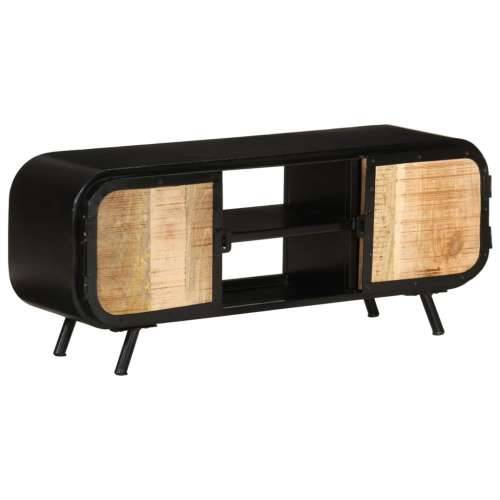 TV ormarić 110 x 30 x 45 cm od grubog drva manga Smeđa 1 110 cm Cijena