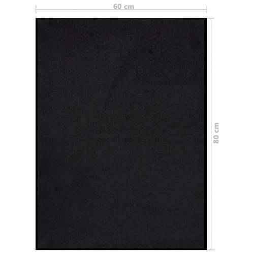 Otirač crni 60 x 80 cm - Crna 60 x 80 cm 1 Cijena