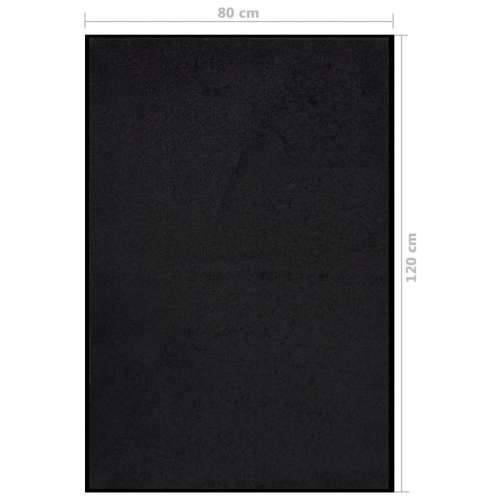 Otirač crni 80 x 120 cm - Crna 80 x 120 cm 1 Cijena