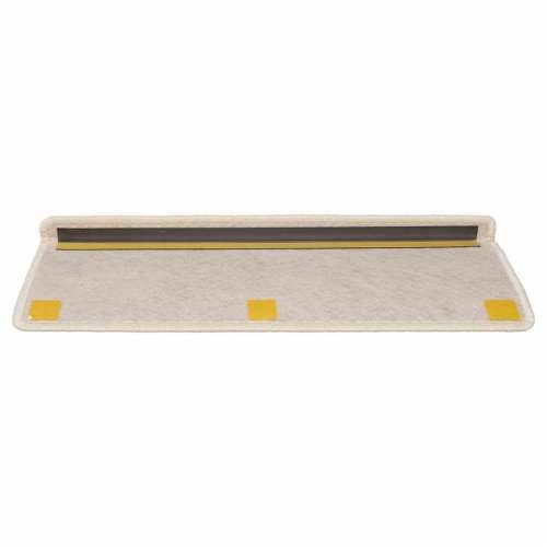 Ljepljivi tepisi za stepenice 15 kom 65x21x4 cm krem - Krema 15 Cijena