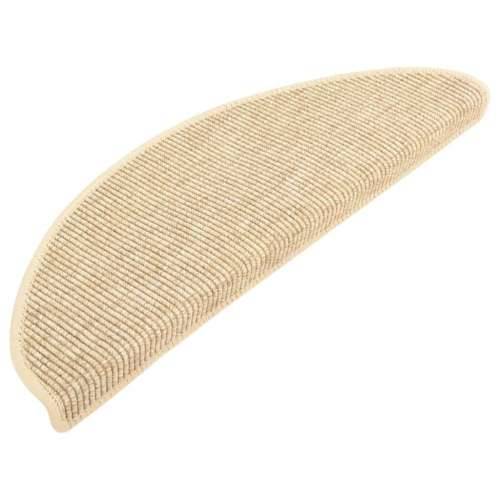Ljepljivi tepisi za stepenice 15 kom 65x21x4 cm bež - Bež 65 x 25 cm 15 Cijena