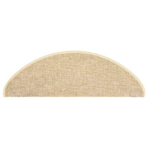 Ljepljivi tepisi za stepenice 15 kom 65x21x4 cm bež - Bež 65 x 25 cm 15 Cijena