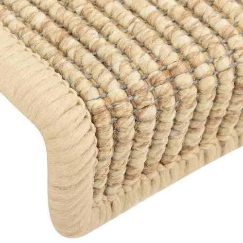 Ljepljivi tepisi za stepenice 15 kom 65x21x4 cm bež - Bež 65 x 25 cm 15 Cijena