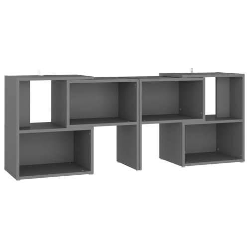 TV ormarić sivi 104 x 30 x 52 cm konstruirano drvo - Siva 1 104 cm Cijena
