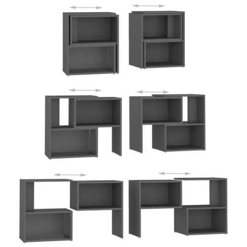 TV ormarić sivi 104 x 30 x 52 cm konstruirano drvo - Siva 1 104 cm Cijena