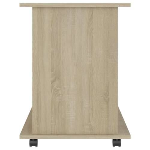 Ormarić s kotačima boja hrasta sonome 60x45x60 cm drvena - sonoma hrast 1 Cijena