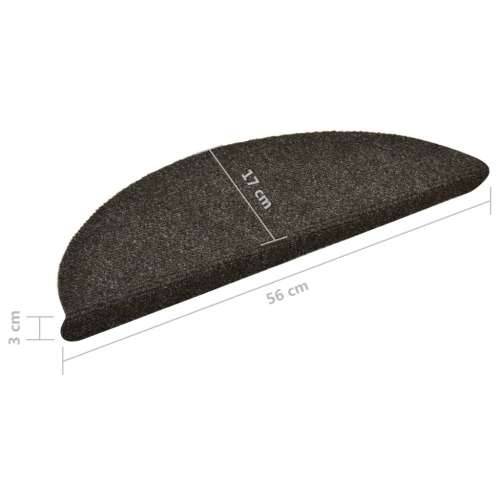 Ljepljivi tepisi za stepenice 5 kom antracit 56x17x3 cm - Antracit 56 x 17 x 3 cm 5 Cijena