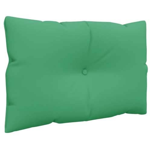 Jastuci za palete 3 kom zeleni od tkanine Cijena