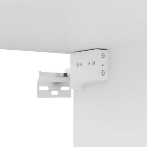 6-dijelni set TV ormarića bijeli od konstruiranog drva - Bijela 1 120 cm Cijena