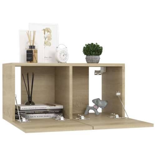 8-dijelni set TV ormarića boja hrasta sonome konstruirano drvo - sonoma hrast 1 60 cm Cijena