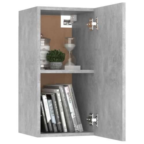 4-dijelni set TV ormarića siva boja betona konstruirano drvo - Beton siva 1 120 cm Cijena