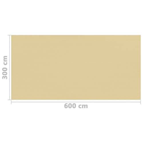 Tepih za šator 300 x 600 cm bež - Bež 300 x 600 cm 1 Cijena