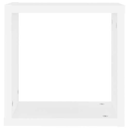 Kockaste zidne police 4 kom bijele 30 x 15 x 30 cm - Bijela 30 x 15 x 30 cm 4 1 Cijena