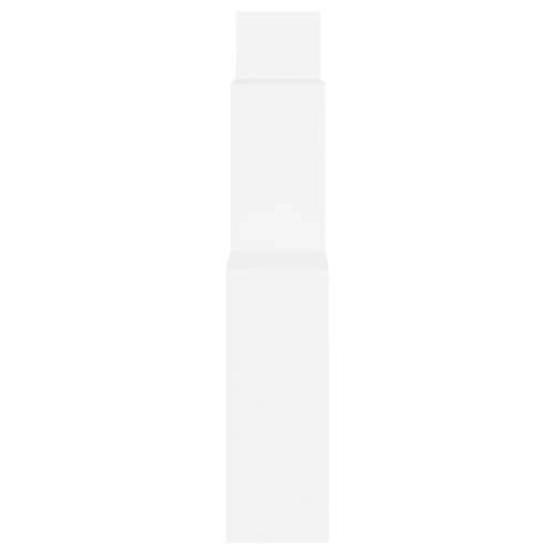 Kockaste zidne police bijele 80x15x78,5 cm konstruirano drvo Cijena