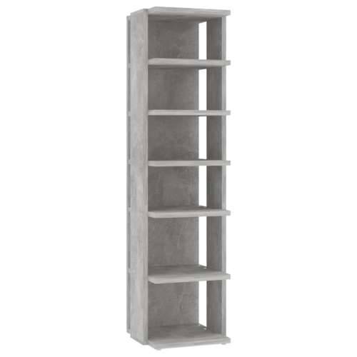 Ormarić za cipele boja betona 27,5x27x102cm konstruirano drvo - Beton siva 1 Cijena