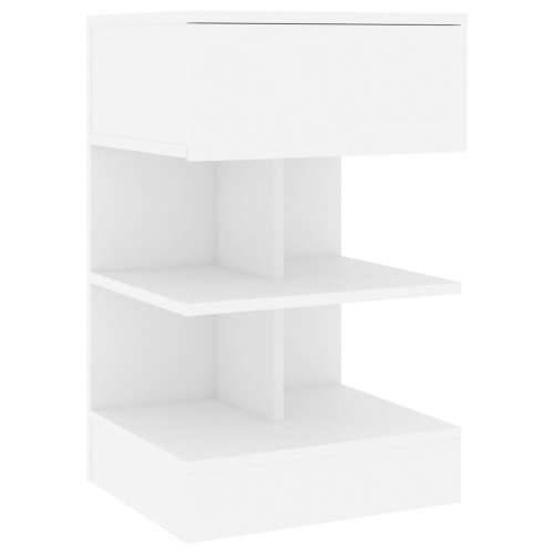 Noćni ormarići 2 kom bijeli 40 x 35 x 65 cm konstruirano drvo - Bijela 2 Cijena