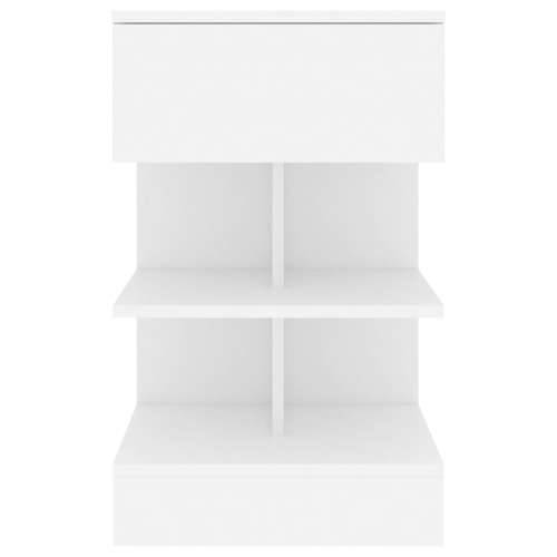 Noćni ormarići 2 kom bijeli 40 x 35 x 65 cm konstruirano drvo - Bijela 2 Cijena