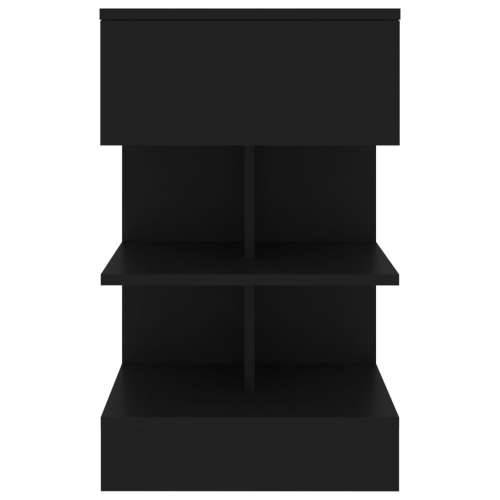 Noćni ormarići 2 kom crni 40 x 35 x 65 cm Crna 2 Cijena
