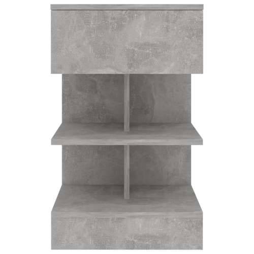 Noćni ormarići 2 kom siva boja betona 40 x 35 x 65 cm Beton siva 2 Cijena