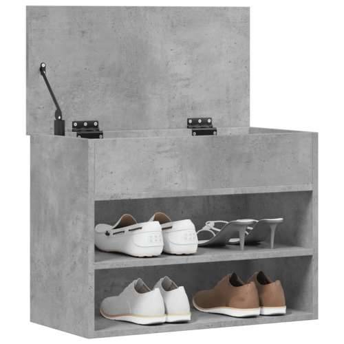 Klupa za cipele boja betona 60 x 30 x 45 cm konstruirano drvo - Beton siva 60 x 30 x 45 cm 1 Cijena