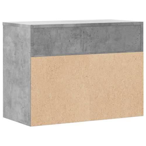 Klupa za cipele boja betona 60 x 30 x 45 cm konstruirano drvo - Beton siva 60 x 30 x 45 cm 1 Cijena