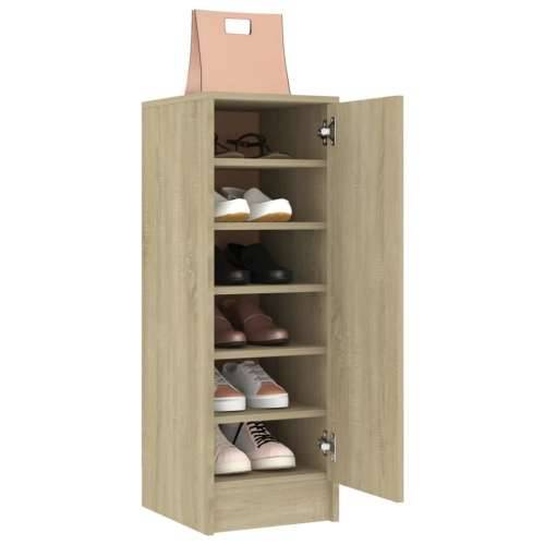 Ormarić za cipele boja hrasta 32 x 35 x 92 cm konstruirano drvo - sonoma hrast 31.5 x 35 x 92 cm 1 shoe cabinet with door Cijena