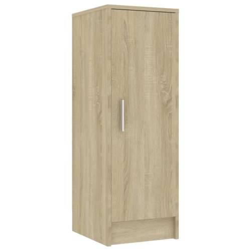 Ormarić za cipele boja hrasta 32 x 35 x 92 cm konstruirano drvo - sonoma hrast 31.5 x 35 x 92 cm 1 shoe cabinet with door Cijena