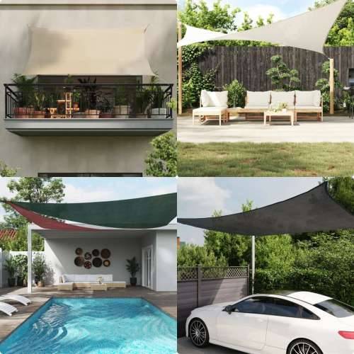 Jedro za zaštitu od sunca 160 g/m² svjetlozeleno 4 x 7 m HDPE Svijetlo zelena 4 x 7 m 1 Cijena