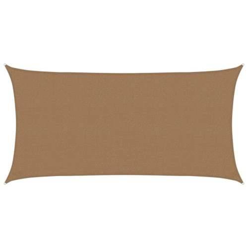Jedro za zaštitu od sunca 160 g/m² sivosmeđe 2,5 x 4,5 m HDPE - Sivo-smeđa 2.5 x 4.5 m 1 Cijena